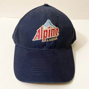 Alpine Lager  Hat Beer Hook Loop Baseball Cap